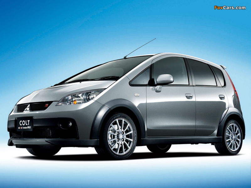 Pictures of Mitsubishi Colt Ralliart Version-R 2006–08 (800 x 600)