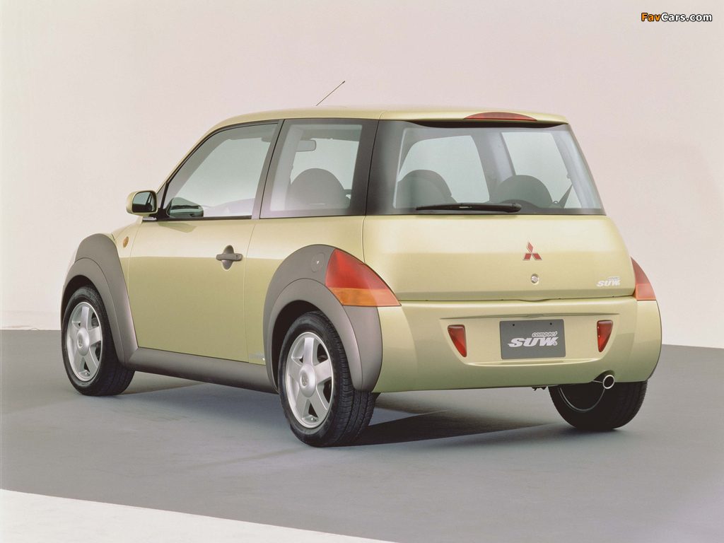 Mitsubishi SUW Compact Concept 1999 wallpapers (1024 x 768)