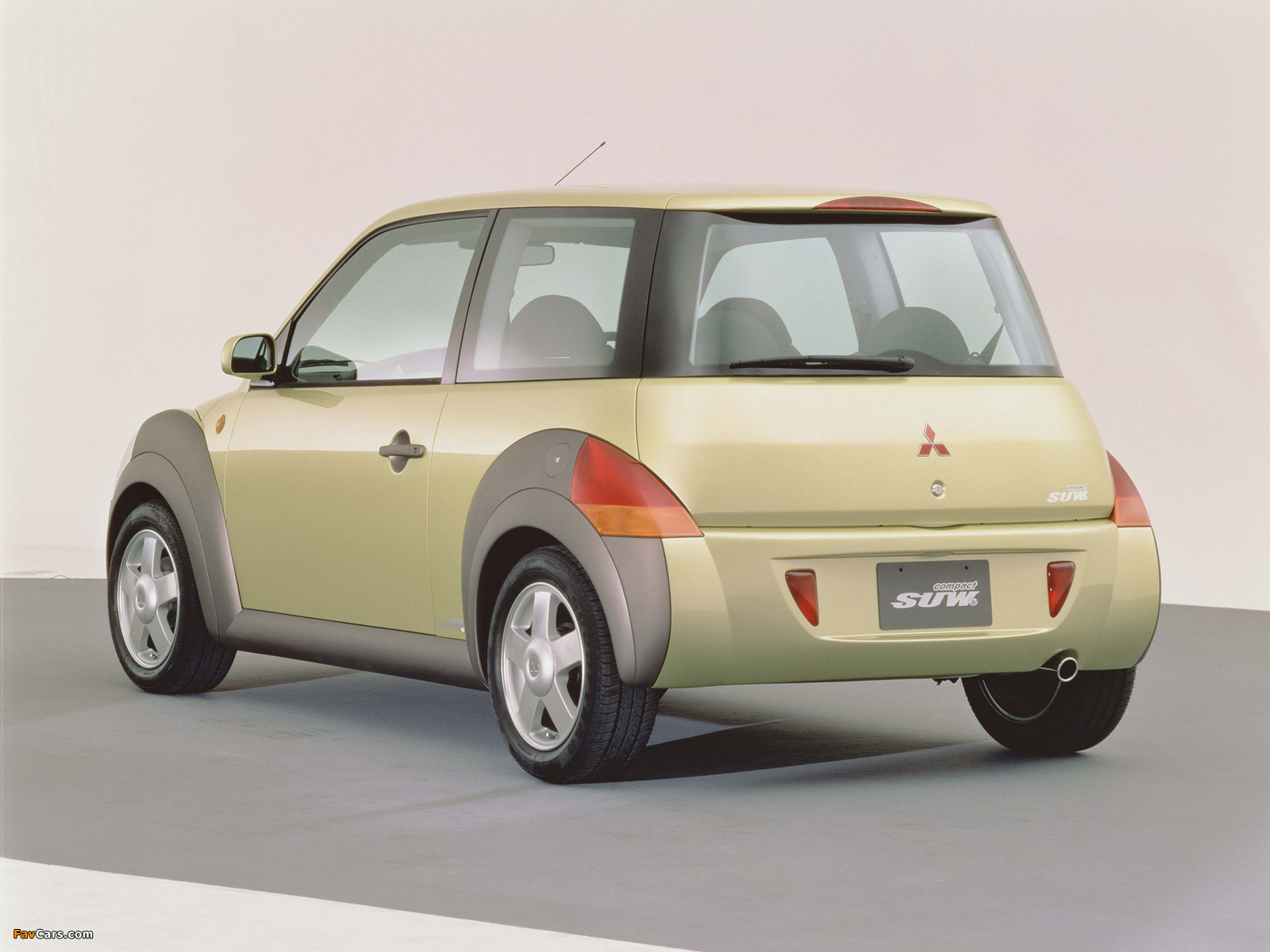 Mitsubishi SUW Compact Concept 1999 wallpapers (1600 x 1200)