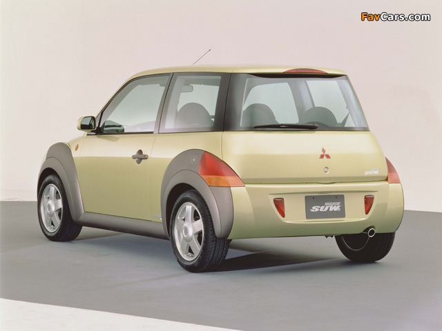Mitsubishi SUW Compact Concept 1999 wallpapers (640 x 480)
