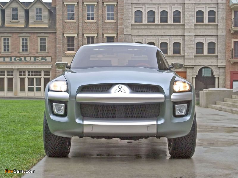 Mitsubishi Sport-Truck Concept-F 2004 photos (800 x 600)