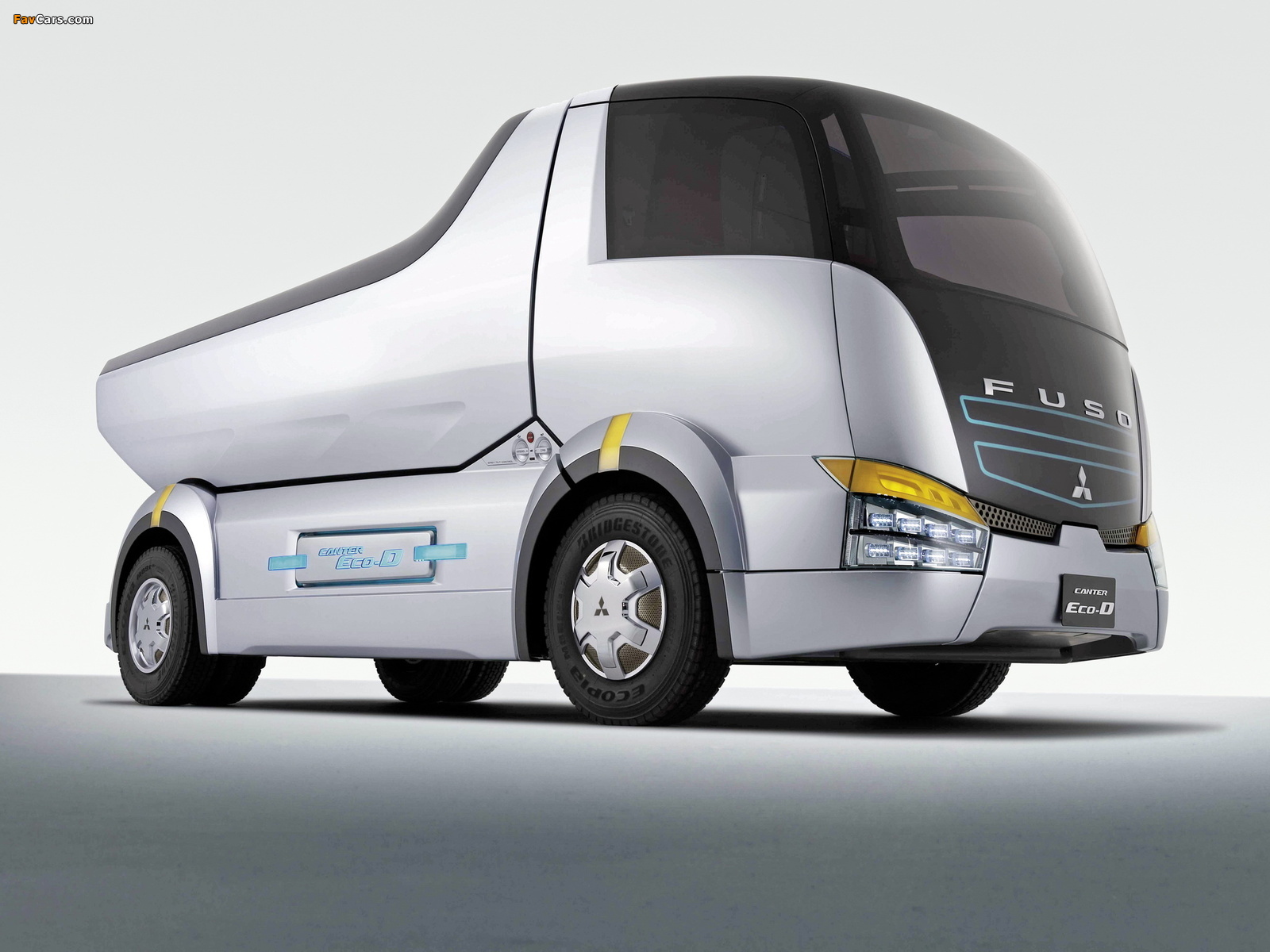 Mitsubishi Fuso Canter Eco-D Concept 2008 pictures (1600 x 1200)