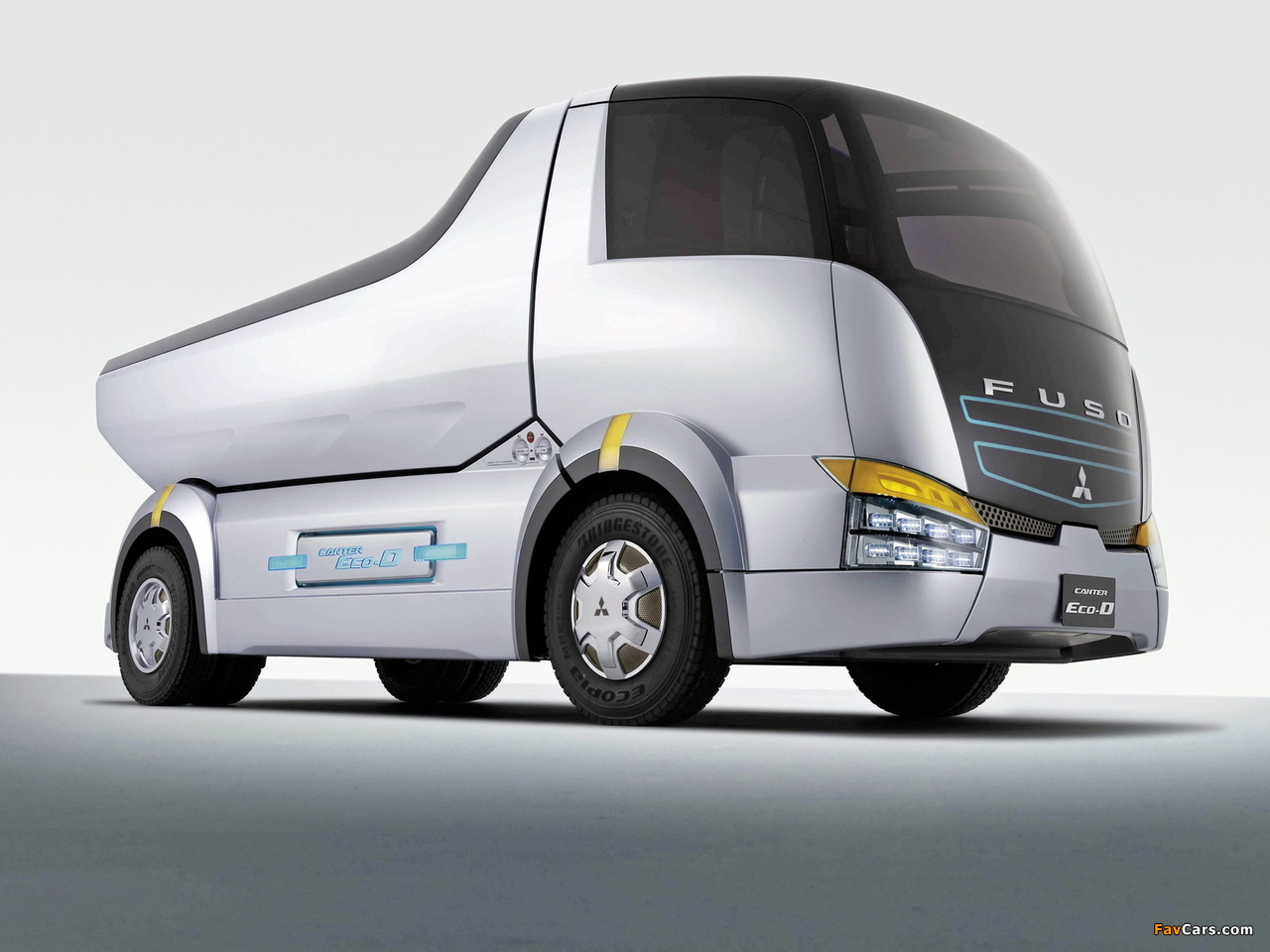 Mitsubishi Fuso Canter Eco-D Concept 2008 pictures (1280 x 960)
