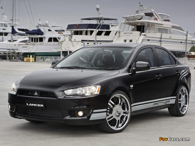 Mitsubishi Lancer Panther Concept 2008 pictures (640 x 480)
