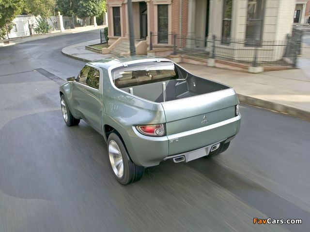Pictures of Mitsubishi Sport-Truck Concept-F 2004 (640 x 480)