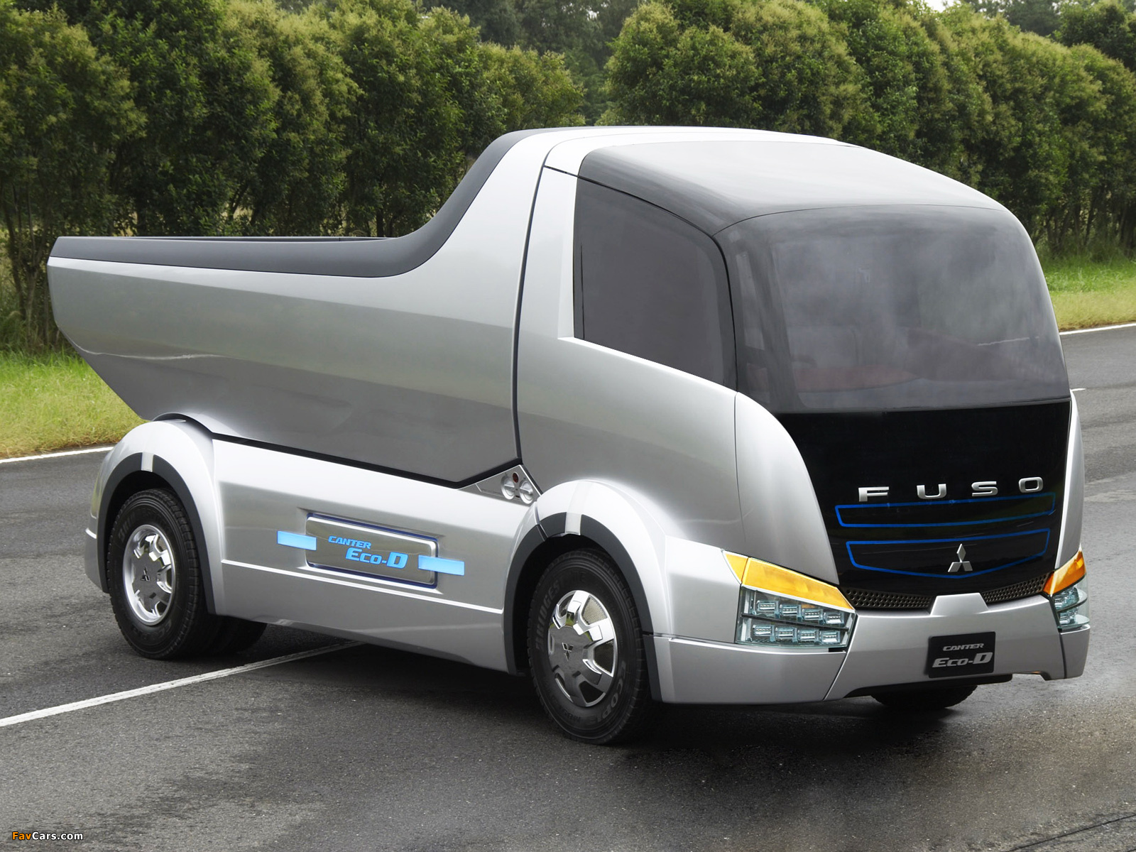 Pictures of Mitsubishi Fuso Canter Eco-D Concept 2008 (1600 x 1200)