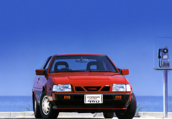 Pictures of Mitsubishi Cordia Turbo 1986–88