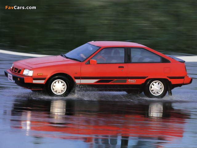 Pictures of Mitsubishi Cordia Turbo 1986–88 (640 x 480)