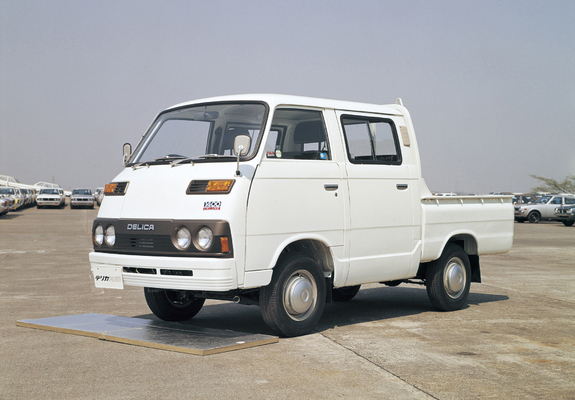 Mitsubishi Delica Pickup Double Cab 1974–79 images