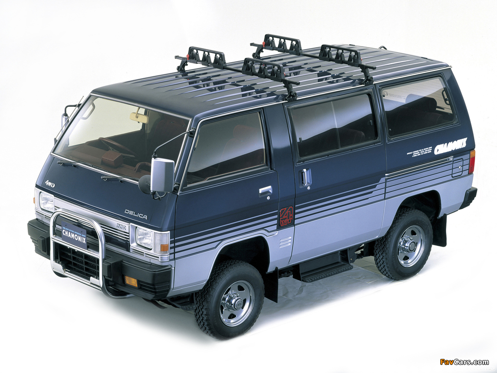 Mitsubishi Delica 4WD 1982–86 photos (1024 x 768)