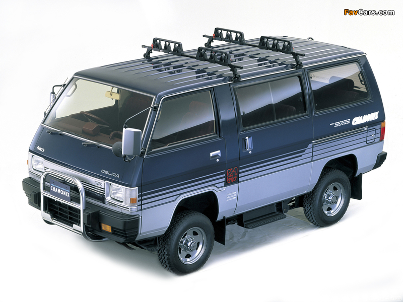 Mitsubishi Delica 4WD 1982–86 photos (800 x 600)