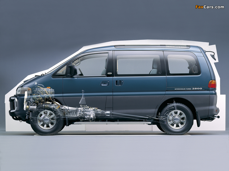 Mitsubishi Delica Space Gear 4WD 1994–97 pictures (800 x 600)