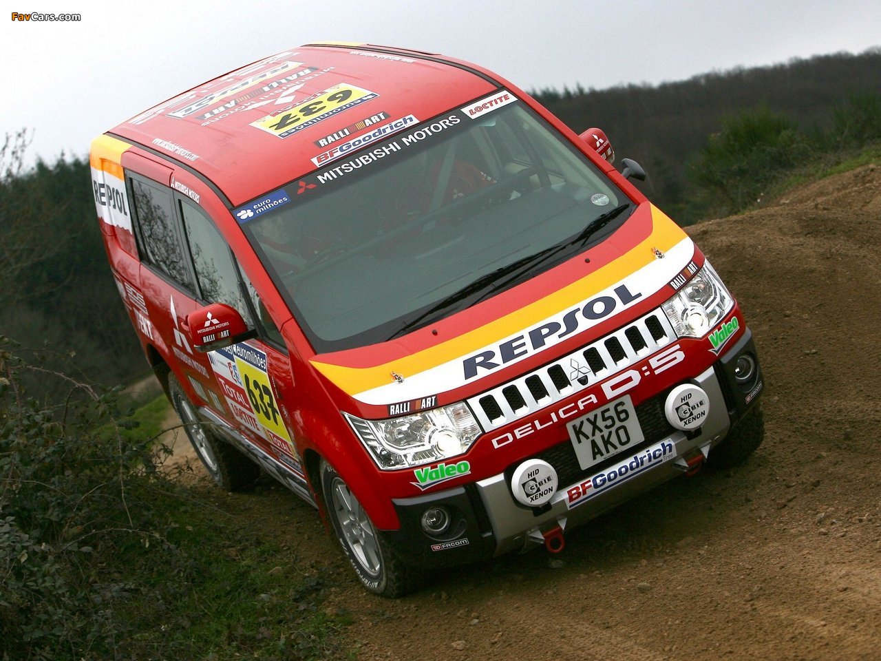 Mitsubishi Delica D:5 Rally 2007 photos (1280 x 960)