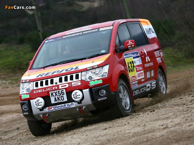 Mitsubishi Delica D:5 Rally 2007 photos (640 x 480)