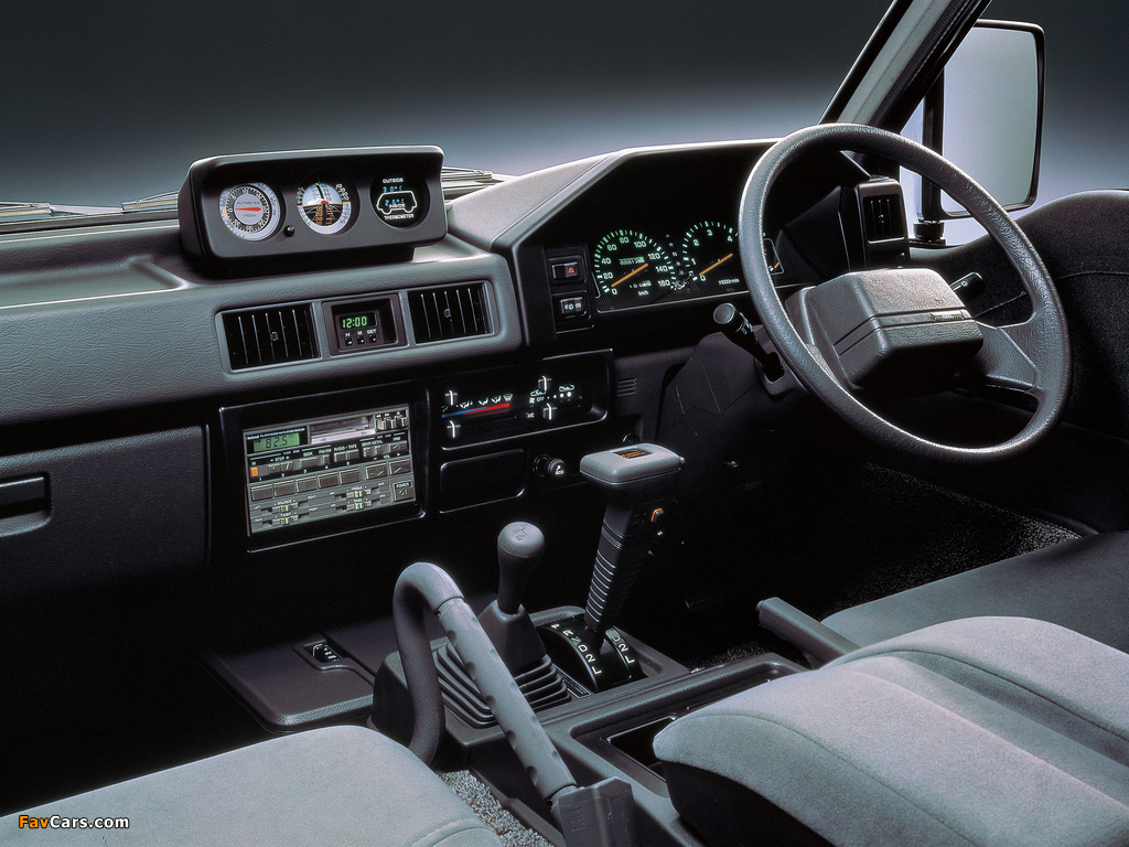 Mitsubishi Delica Star Wagon 4WD 1990–99 wallpapers (1024 x 768)