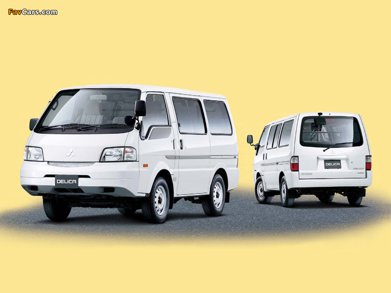Mitsubishi Delica Van 1999–2011 wallpapers (800 x 600)