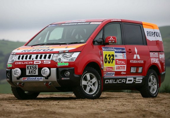 Mitsubishi Delica D:5 Rally 2007 wallpapers