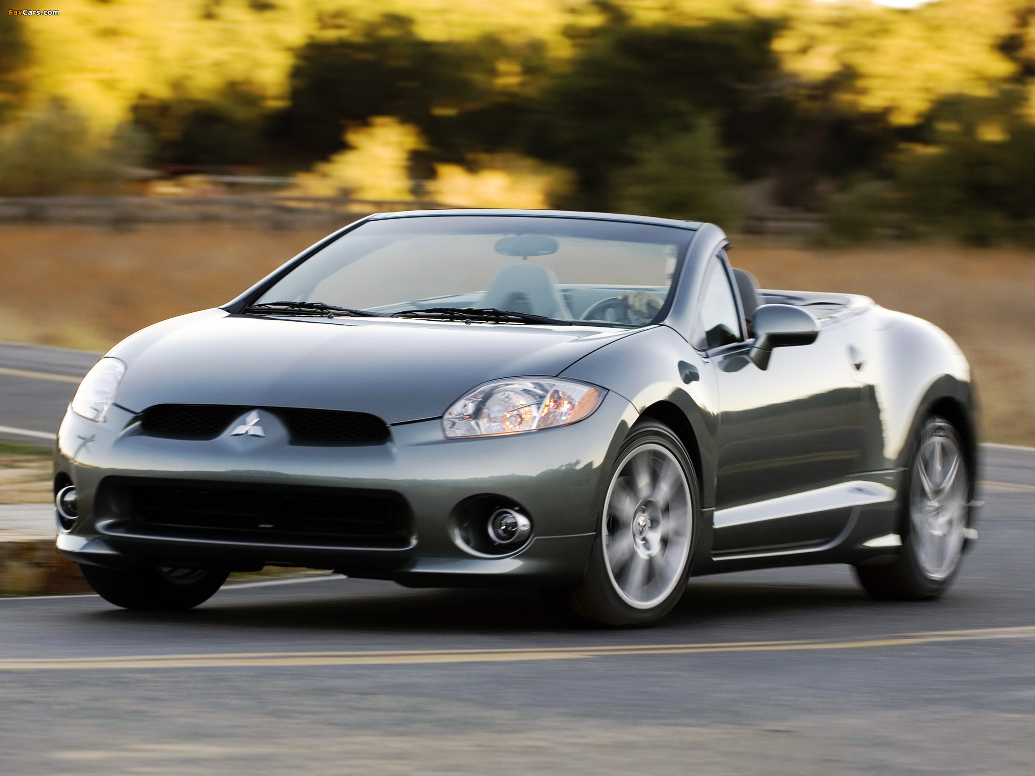 Images of Mitsubishi Eclipse GT Spyder Premium Sport Package 2005–08 (2048 x 1536)
