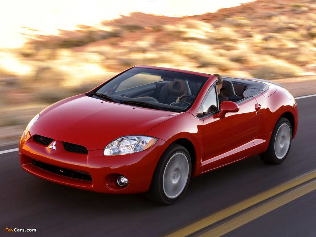 Images of Mitsubishi Eclipse GT Spyder 2005–08 (1024 x 768)