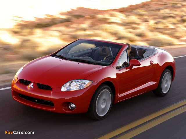 Images of Mitsubishi Eclipse GT Spyder 2005–08 (640 x 480)
