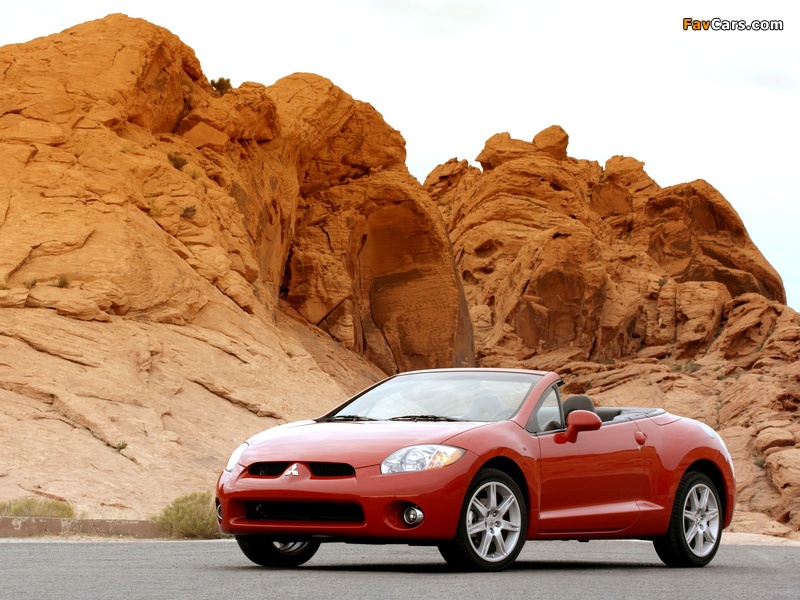 Images of Mitsubishi Eclipse GT Spyder 2005–08 (800 x 600)