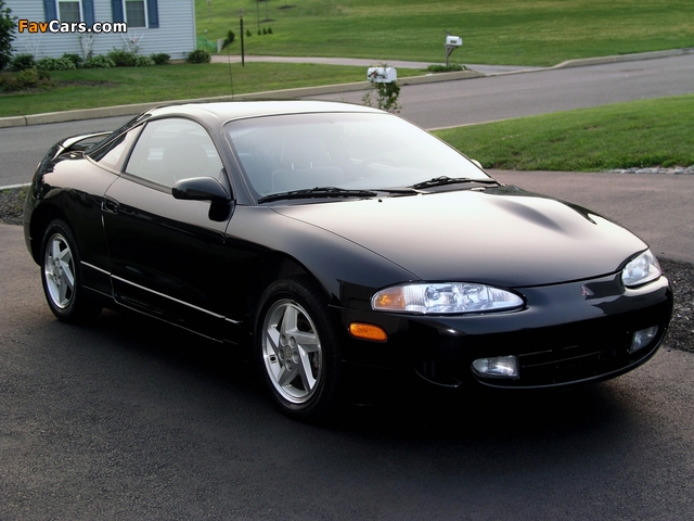 Mitsubishi Eclipse GS (D32A) 1995–97 wallpapers (640 x 480)