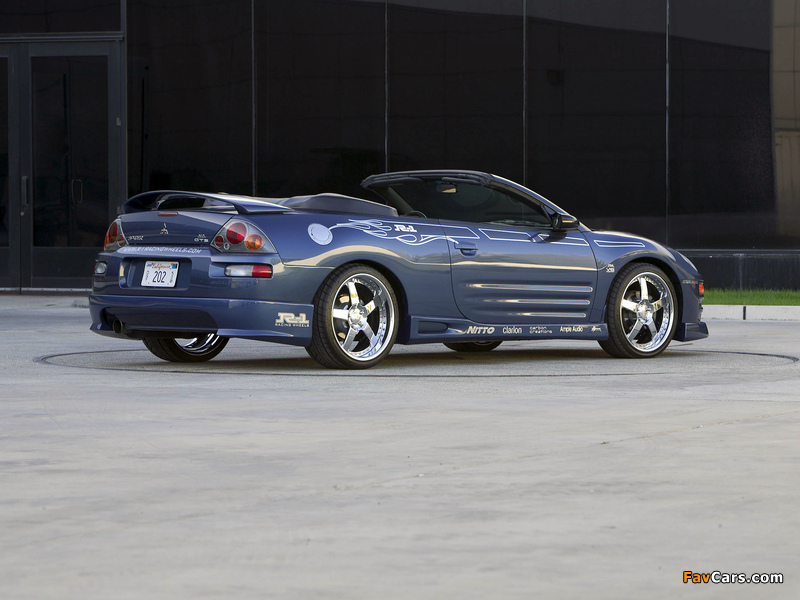 R1 Racing Wheels Mitsubishi Eclipse GTS Spyder 2003 photos (800 x 600)