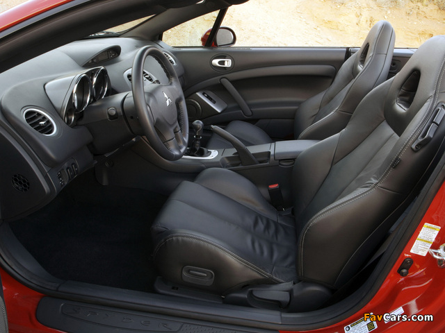 Mitsubishi Eclipse GT Spyder 2005–08 wallpapers (640 x 480)