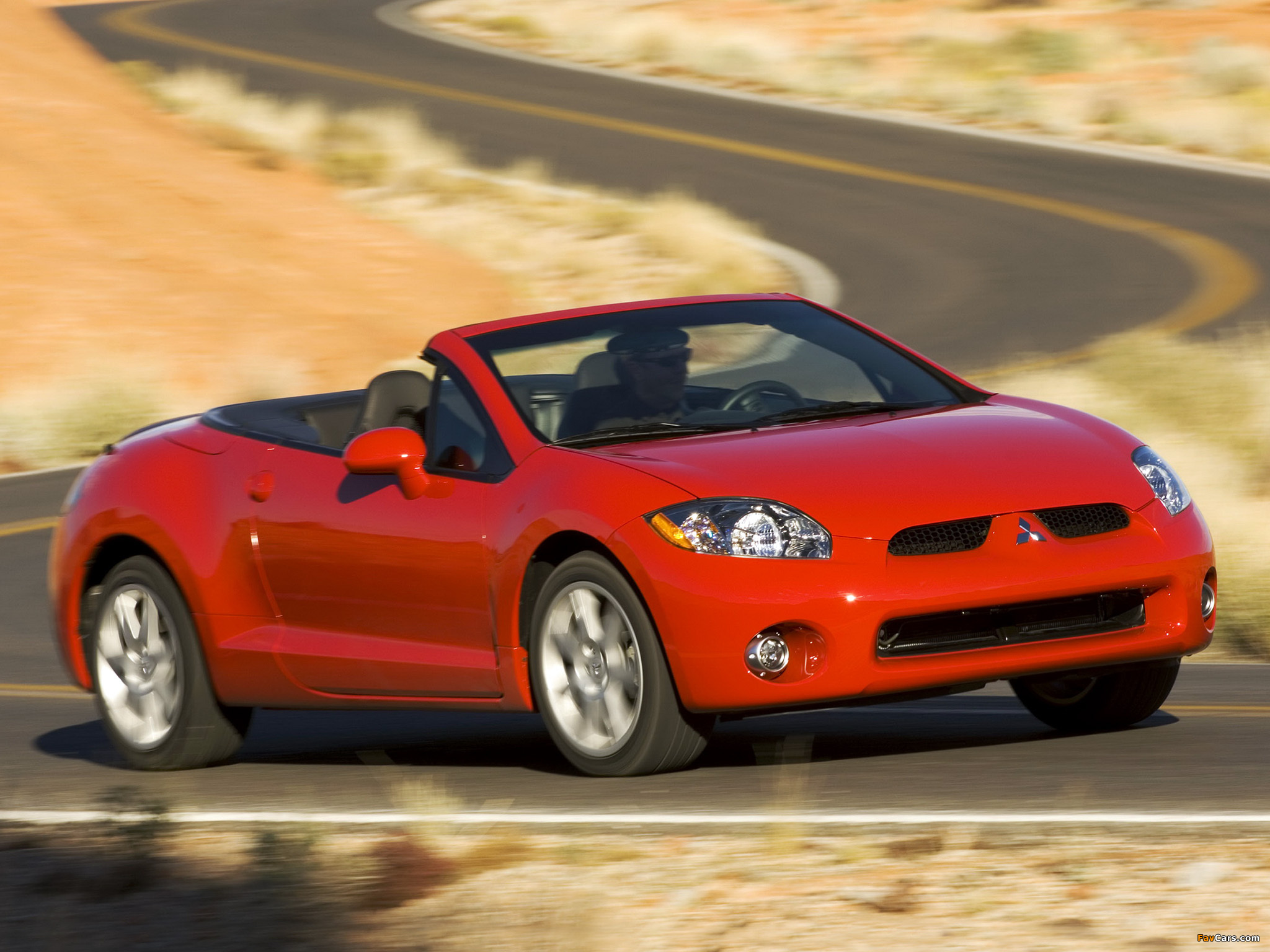 Mitsubishi Eclipse GT Spyder 2005–08 wallpapers (2048 x 1536)