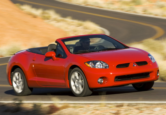 Mitsubishi Eclipse GT Spyder 2005–08 wallpapers