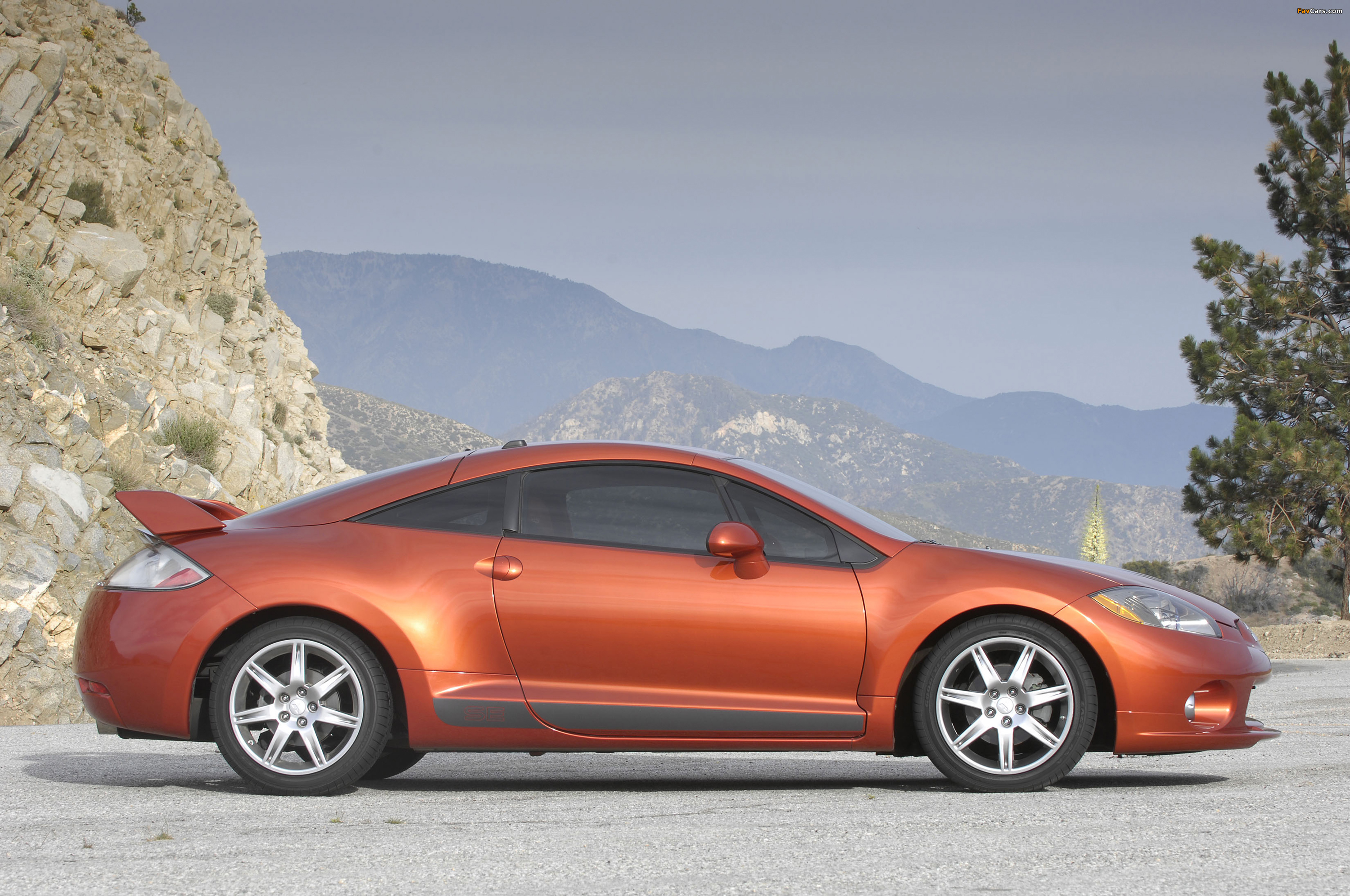 Mitsubishi Eclipse GT SE North America 2005–08 wallpapers (3000 x 1993)