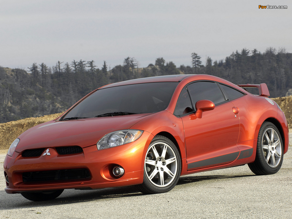 Mitsubishi Eclipse GT SE 2005–08 wallpapers (1024 x 768)