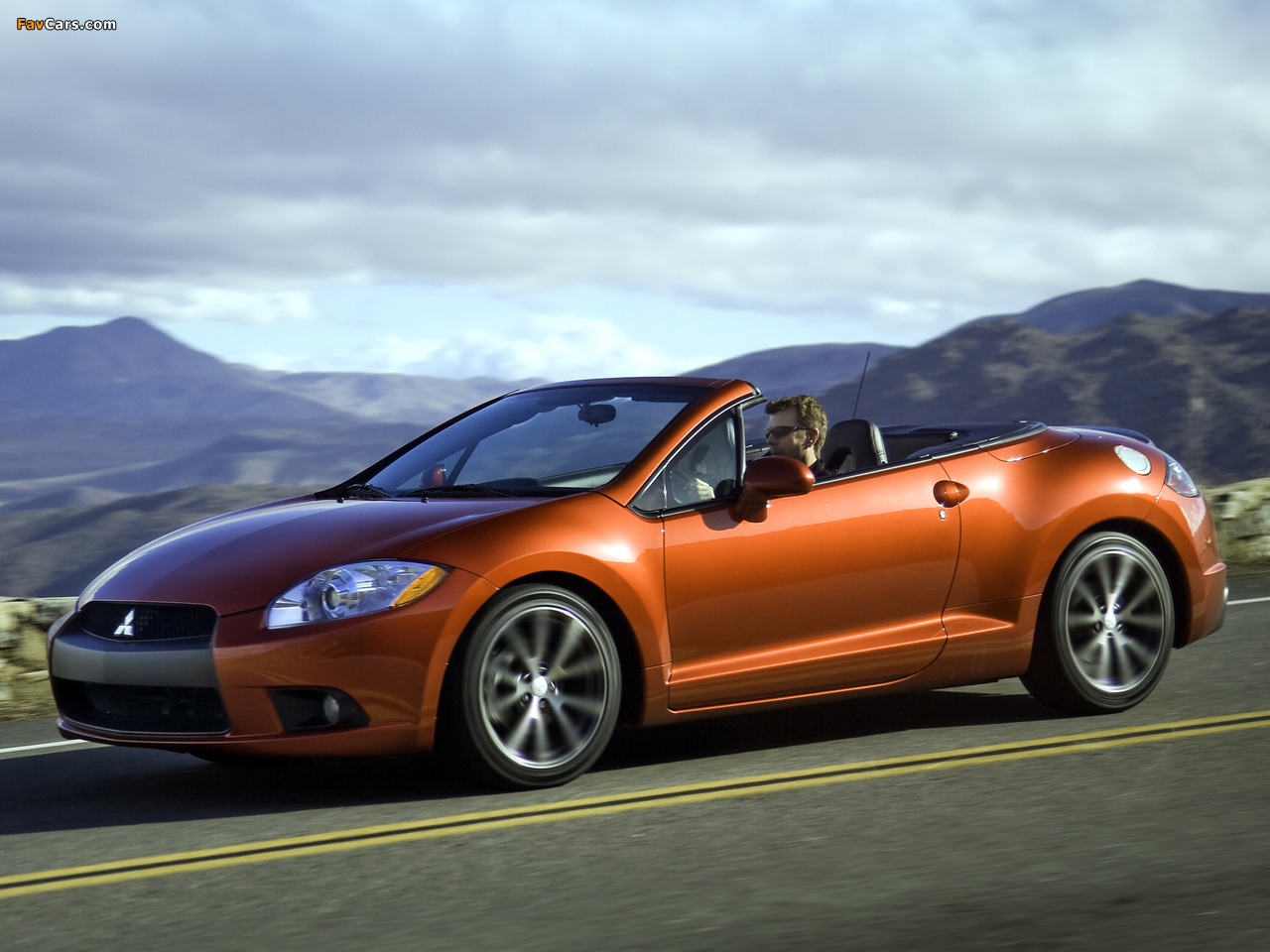Mitsubishi Eclipse GT Spyder 2008 wallpapers (1280 x 960)