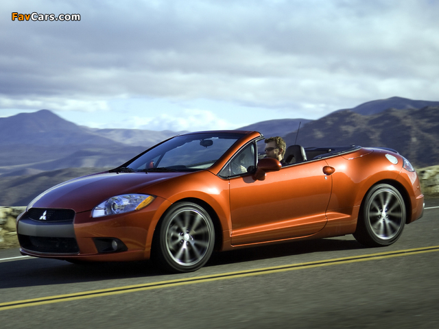 Mitsubishi Eclipse GT Spyder 2008 wallpapers (640 x 480)