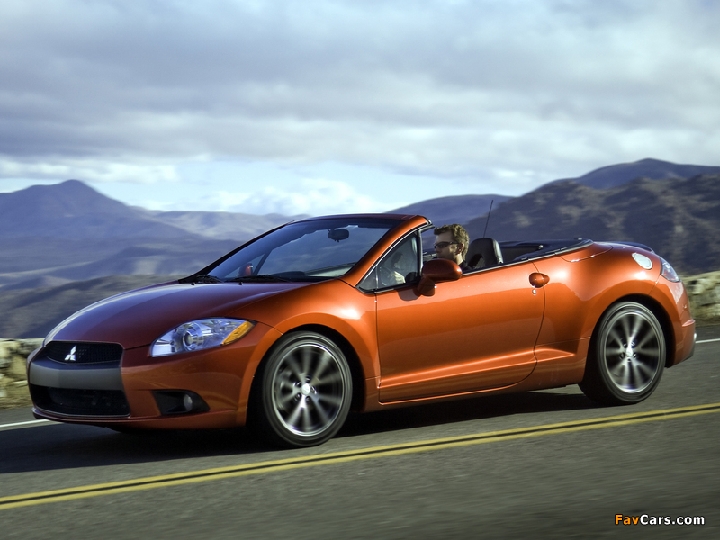 Mitsubishi Eclipse GT Spyder 2008 wallpapers (800 x 600)