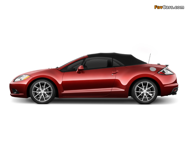 Mitsubishi Eclipse GT Spyder 2008 wallpapers (640 x 480)