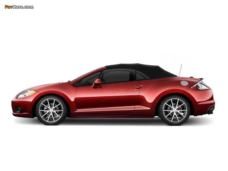 Mitsubishi Eclipse GT Spyder 2008 wallpapers (800 x 600)