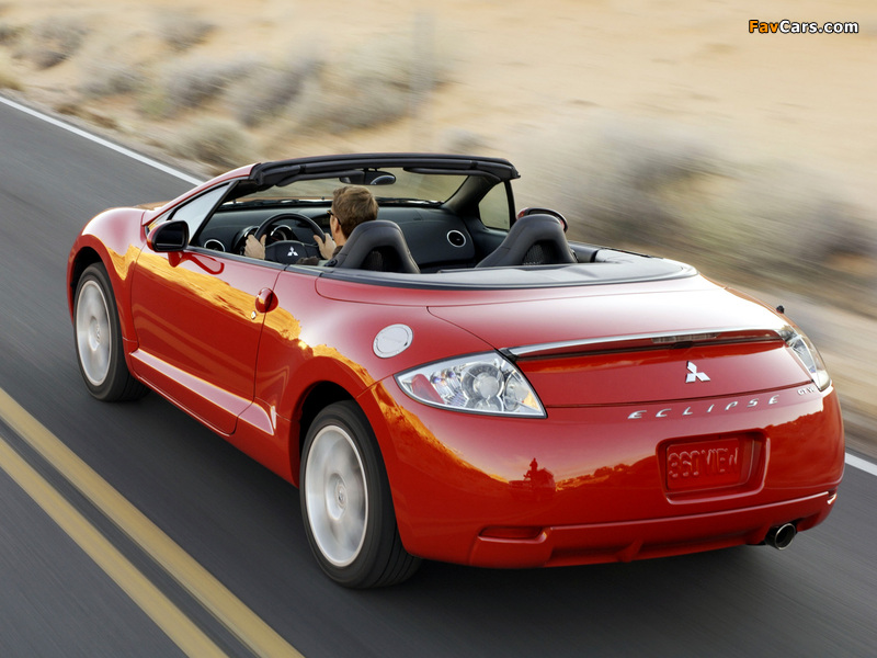 Photos of Mitsubishi Eclipse GT Spyder 2005–08 (800 x 600)