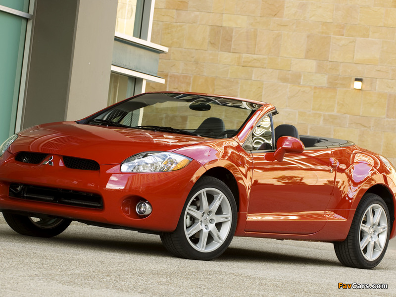 Photos of Mitsubishi Eclipse GT Spyder North America 2008–2011 (800 x 600)