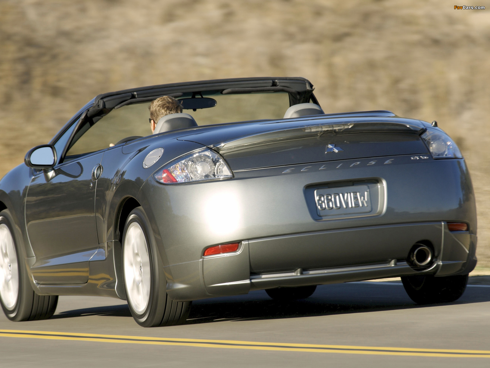 Pictures of Mitsubishi Eclipse GT Spyder Premium Sport Package North America 2006–08 (1600 x 1200)