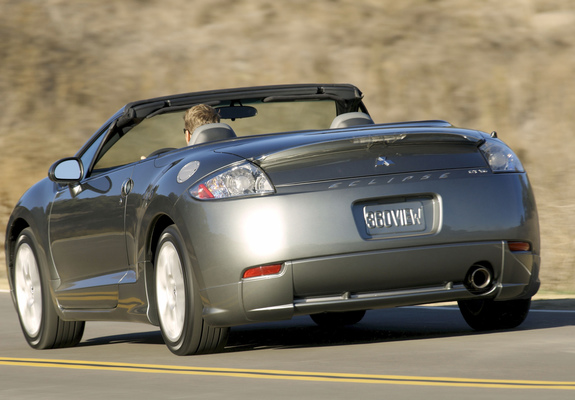 Pictures of Mitsubishi Eclipse GT Spyder Premium Sport Package North America 2006–08