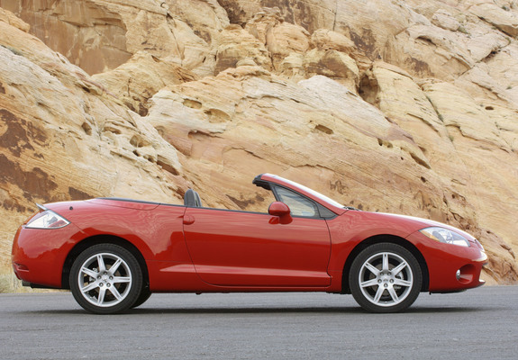 Pictures of Mitsubishi Eclipse GT Spyder North America 2008–2011