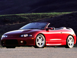 Mitsubishi Eclipse GS-T Spyder (D38A) 1997–99 wallpapers