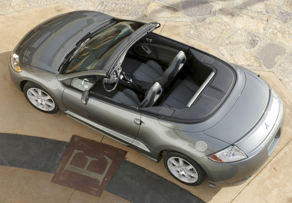 Mitsubishi Eclipse GT Spyder Premium Sport Package North America 2006–08 wallpapers