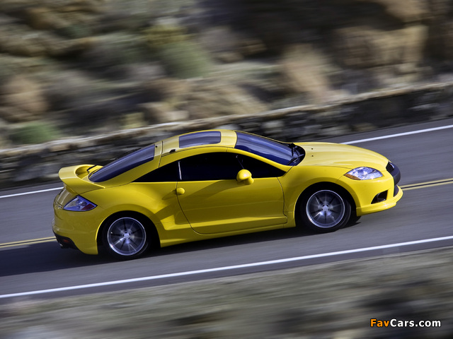 Mitsubishi Eclipse GT 2008–11 wallpapers (640 x 480)