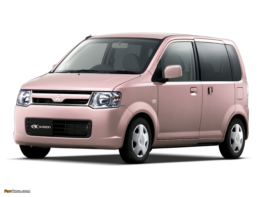 Mitsubishi eK-Wagon (H82W) 2006–08 pictures (1024 x 768)