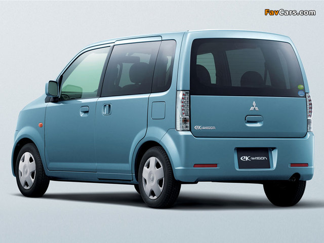 Mitsubishi eK-Wagon (H82W) 2006–08 wallpapers (640 x 480)