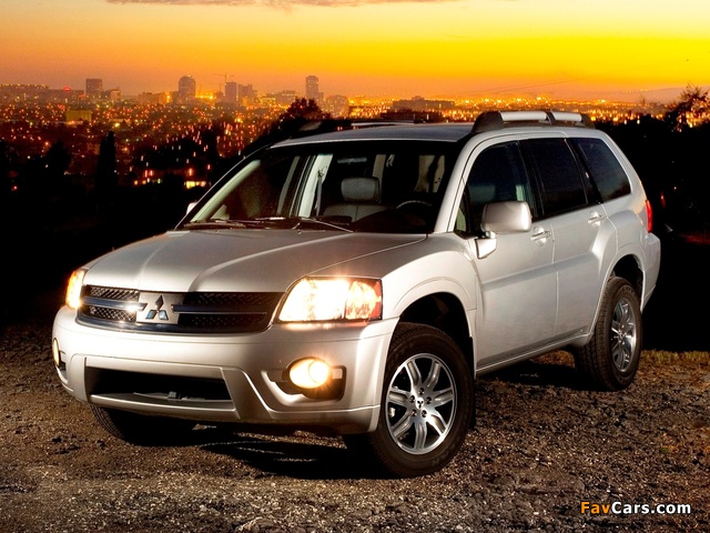 Pictures of Mitsubishi Endeavor 2006–09 (640 x 480)