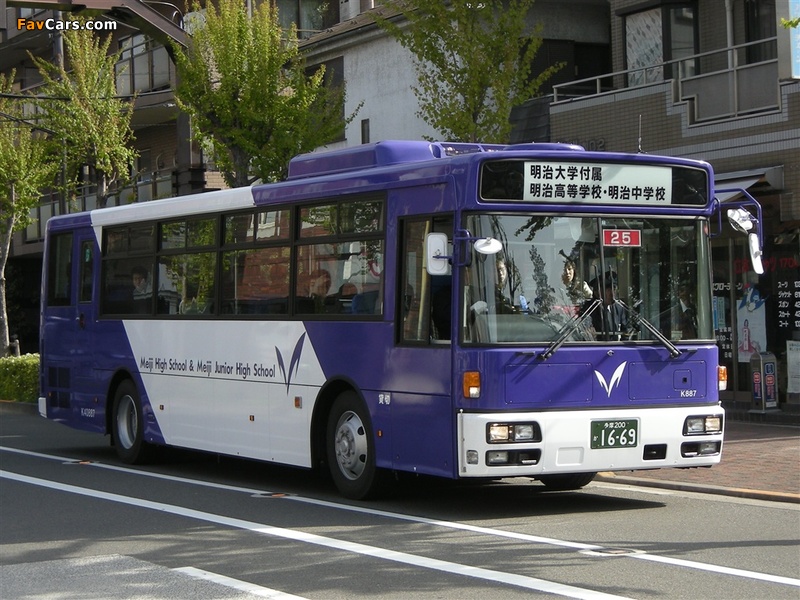 Photos of Mitsubishi Fuso Aero Midi-S School Bus (800 x 600)