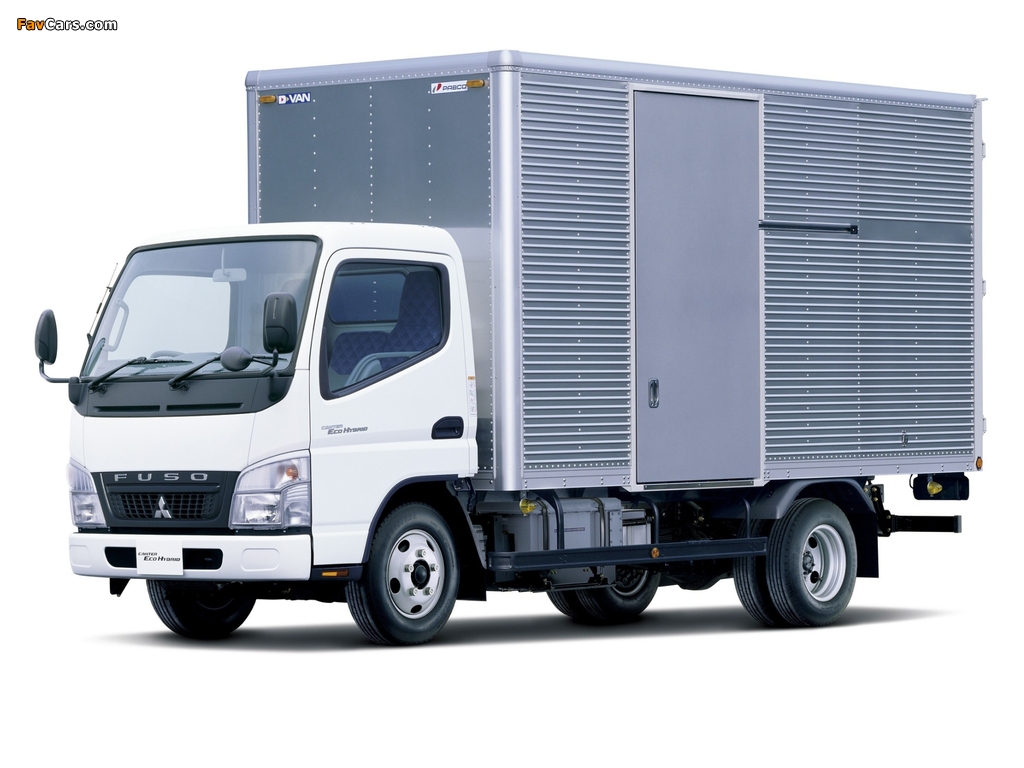Photos of Mitsubishi Fuso Canter Guts Eco Hybrid (FB7) 2006 (1024 x 768)